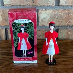 🌹Silken Flame Barbie Ornament - 1998